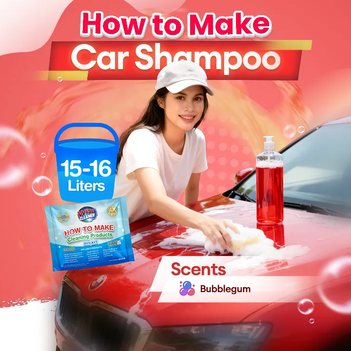 Car Shampoo — Wise Cleaner DIY Kit