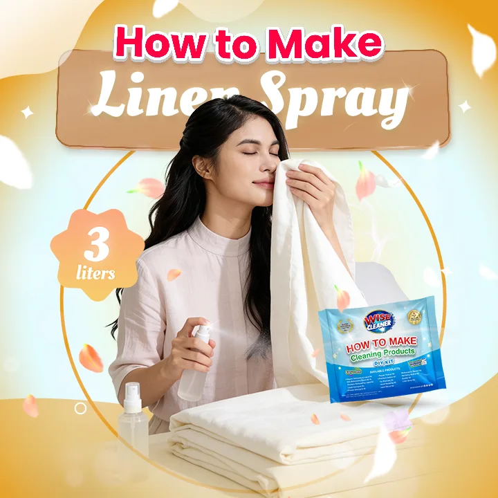 Linen Spray — Wise Cleaner DIY Kit