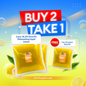 Buy 2 Take 1 Dishwashing Kit Promo